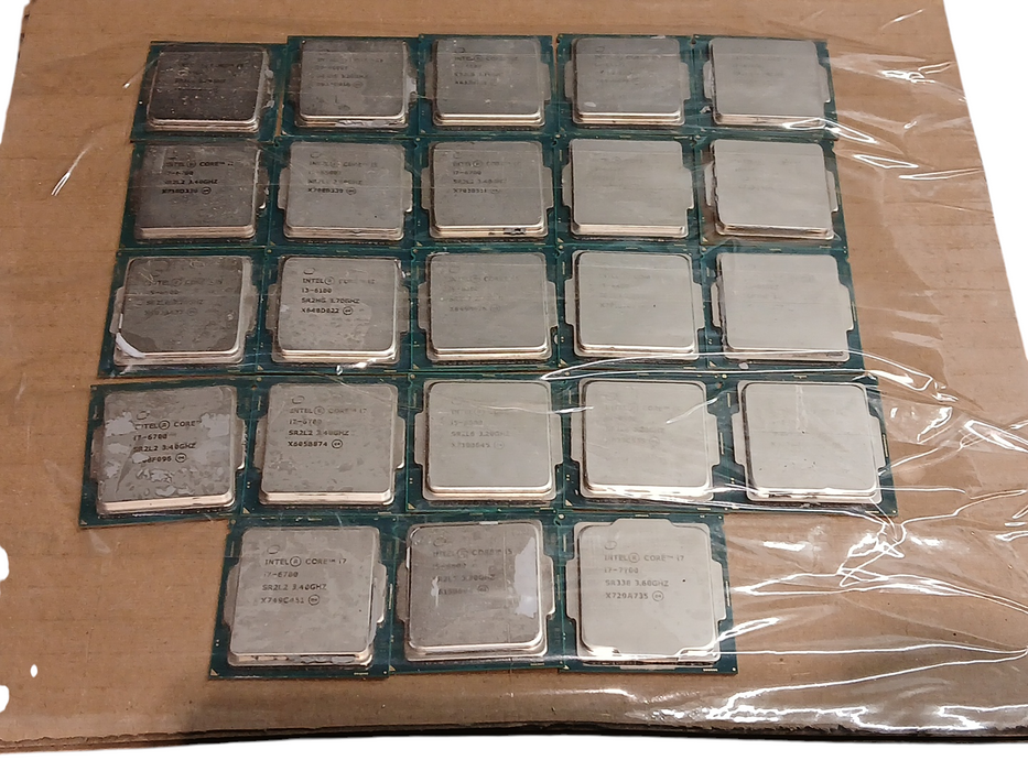 Lot of 83x, 6th to 9th Gen i-series Desktop CPUs (CPU69-46)