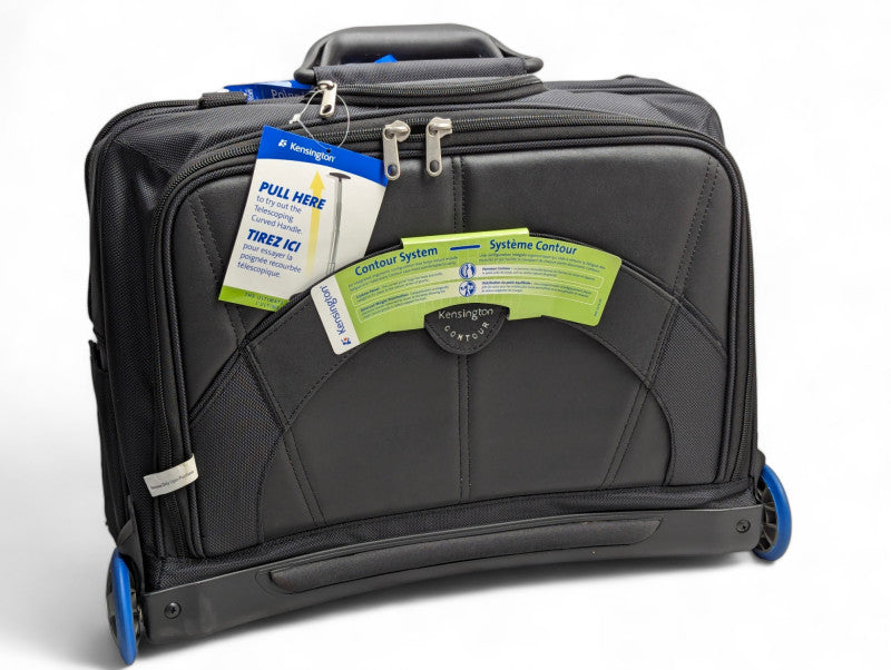 Kensington Contour Roller Laptop Case for 17-Inch Notebook -