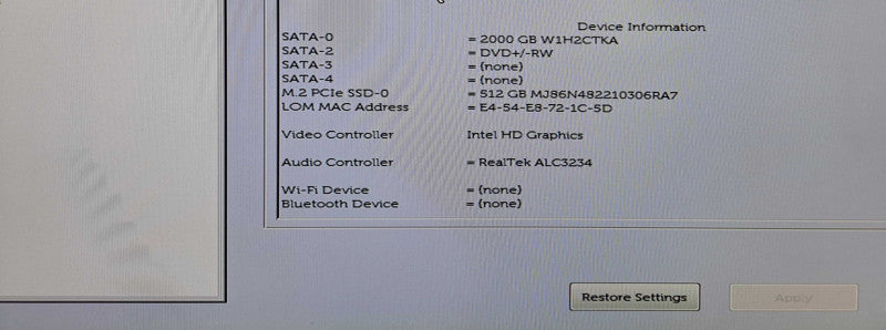 Dell OptiPlex 7070 SFF | i5-9500 @ 3.00GHz 6C, 16GB DDR4, 256GB NVMe, 2TB HDD