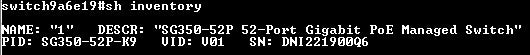 SG350-52P 52-Port Gigabit PoE Managed Switch