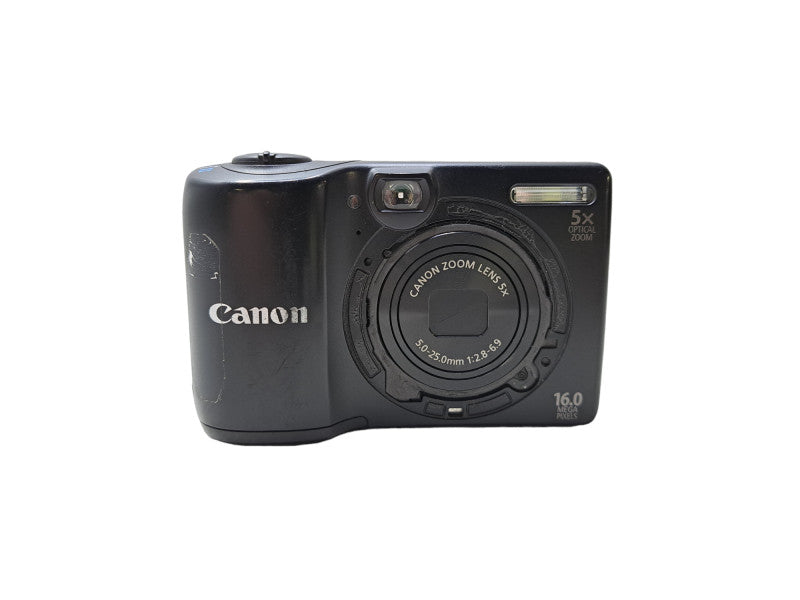 Canon PowerShot A1300 HD 16MP Digital Camera (Black) - TESTED