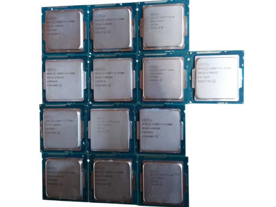 Lot of 13x Intel Core i7-4790K CPU 4.00GHz - Desktops Processor