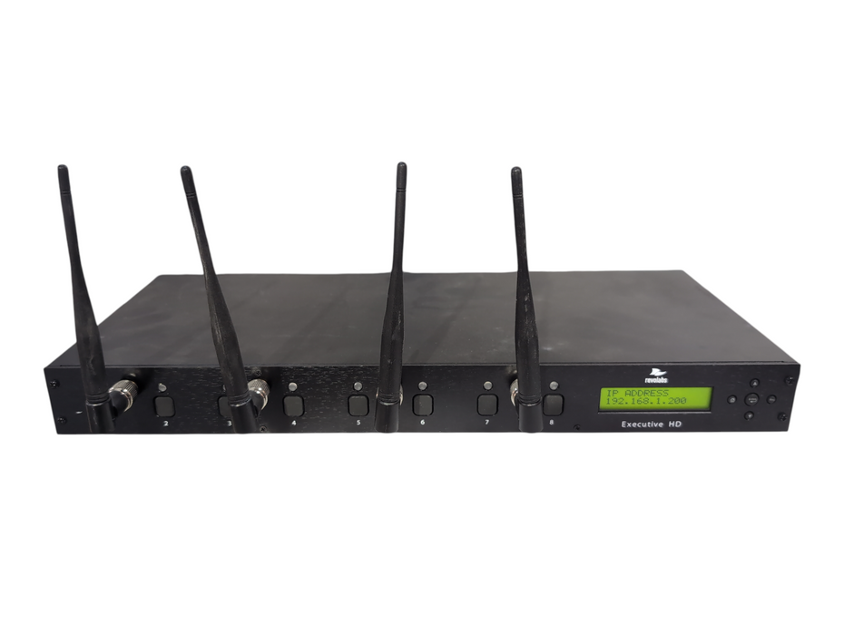 REVOLABS 01-HDEXEC-NM EXECUTIVE HD 8 CHANNEL WIRELESS MICROPHONE RECEIVER
