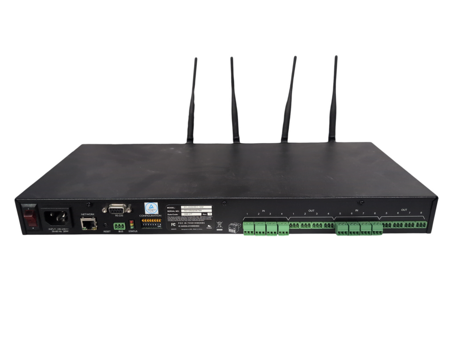 REVOLABS 01-HDEXEC-NM EXECUTIVE HD 8 CHANNEL WIRELESS MICROPHONE RECEIVER