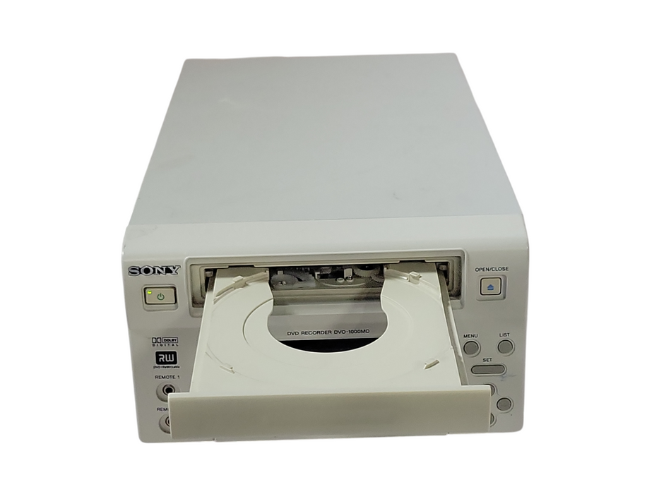 Sony DVD-1000MD DVD Recorder/DVD, No Remote, READ