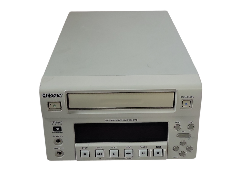 Sony DVD-1000MD DVD Recorder/DVD, No Remote, READ