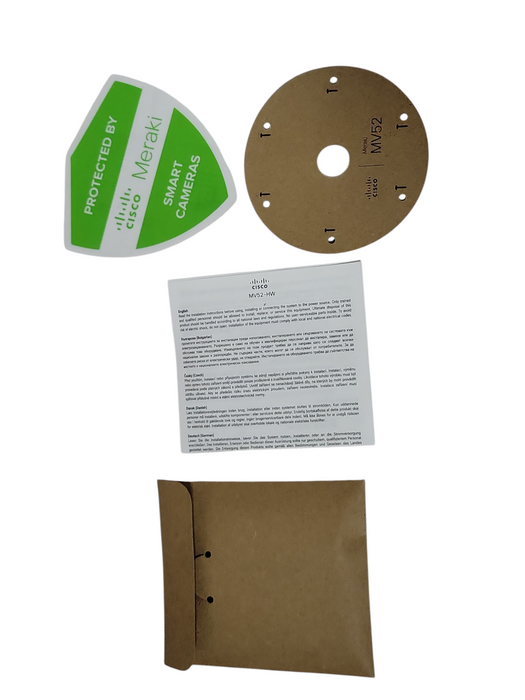 Open-Box Cisco Meraki MV52-HW Bullet Security IP Camera