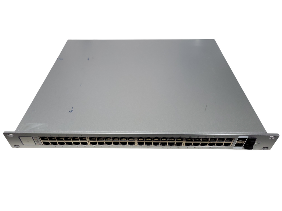 Ubiquiti UniFi US-48-500W 48 Port PoE+ Managed Gigabit Network Switch, READ