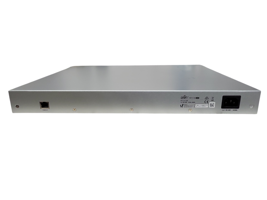 Ubiquiti UniFi US-48-500W 48 Port PoE+ Managed Gigabit Network Switch, READ