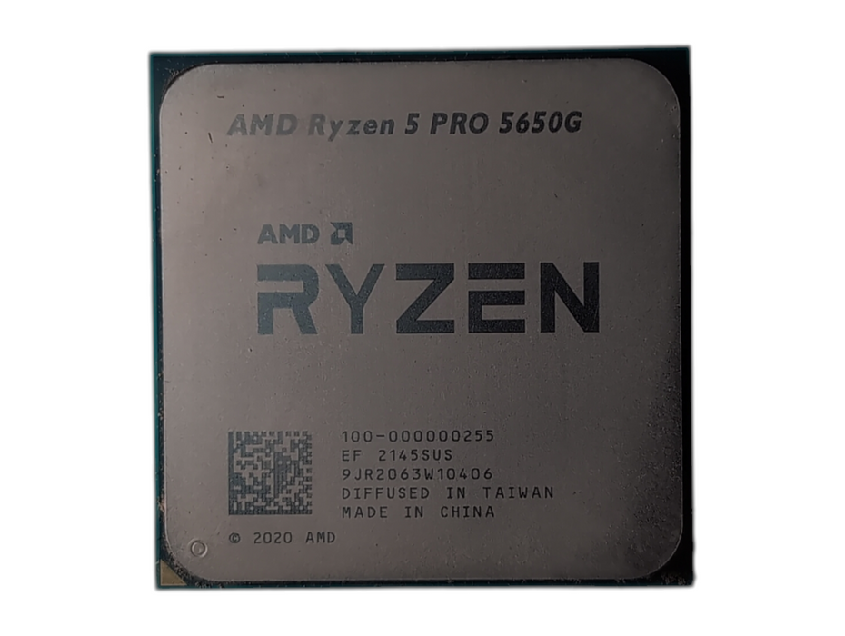 AMD Ryzen 5 PRO 5650G 100-000000255 Hexa-Core 3.90GHz Socket AM4 65W Processor