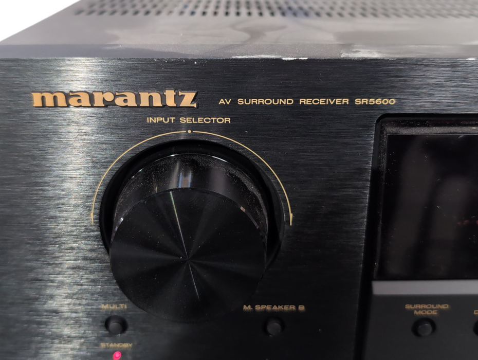 Marantz SR 5600 7.1 Channel 630 Watt Receiver, READ