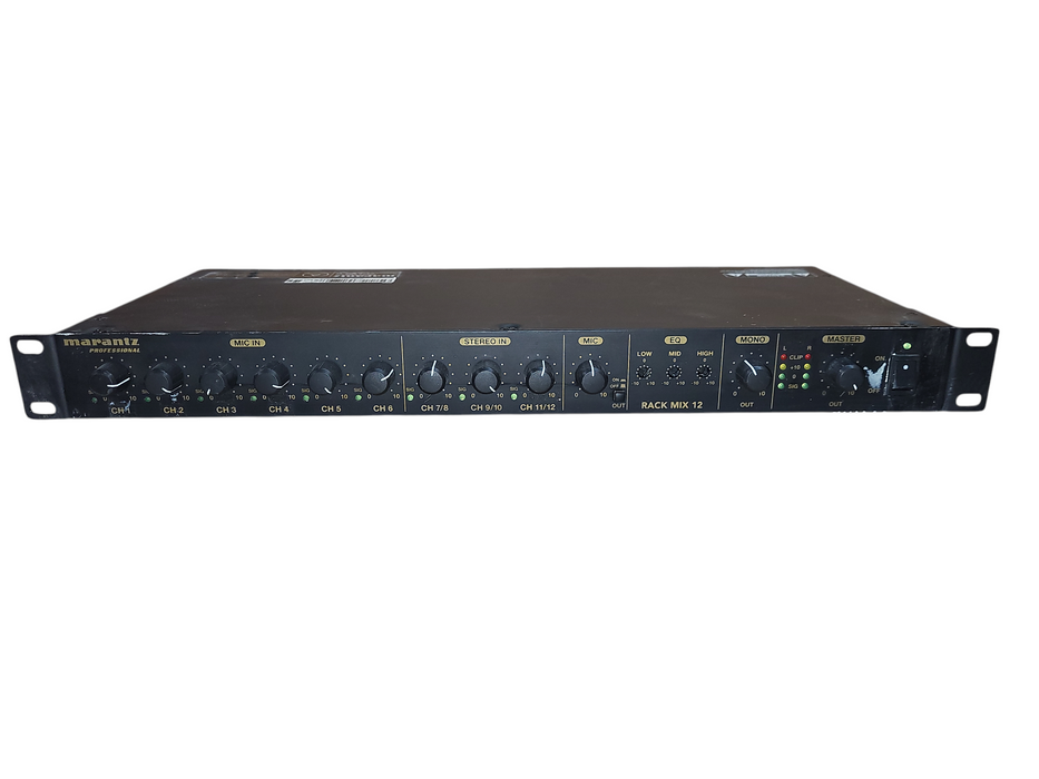 Marantz Rack Mix 12 12 Channel Line Mixer with Priority