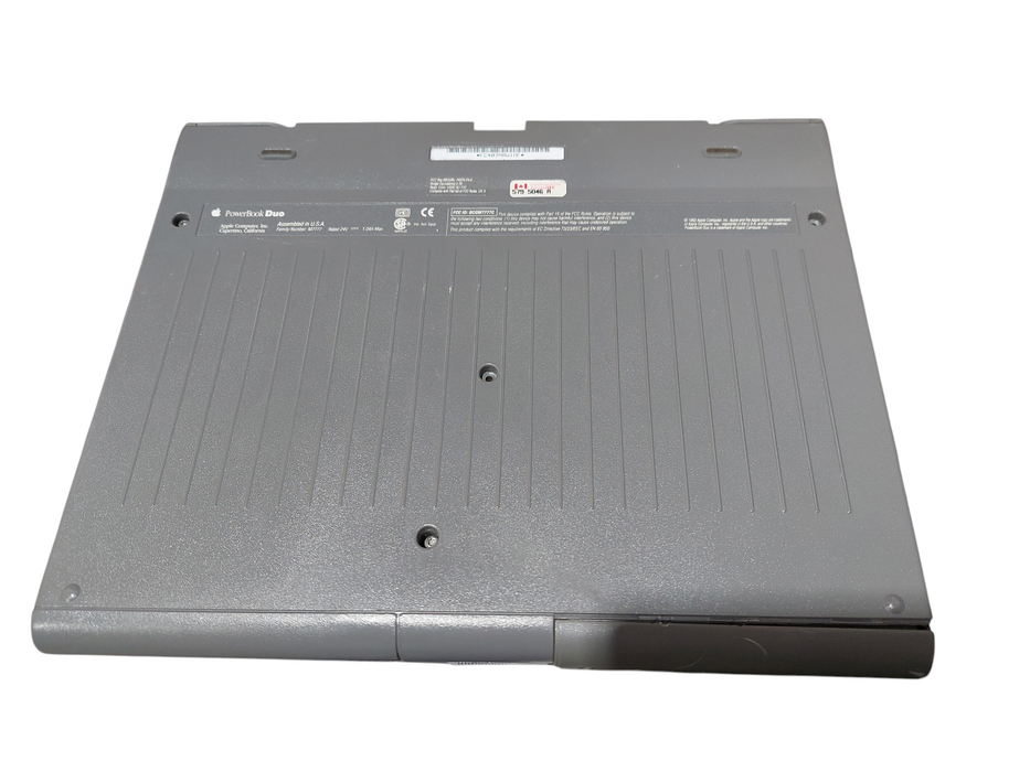 Vintage Macintosh Powerbook Duo 270C ( Parts ) No HDD, Broken Cracked Screen