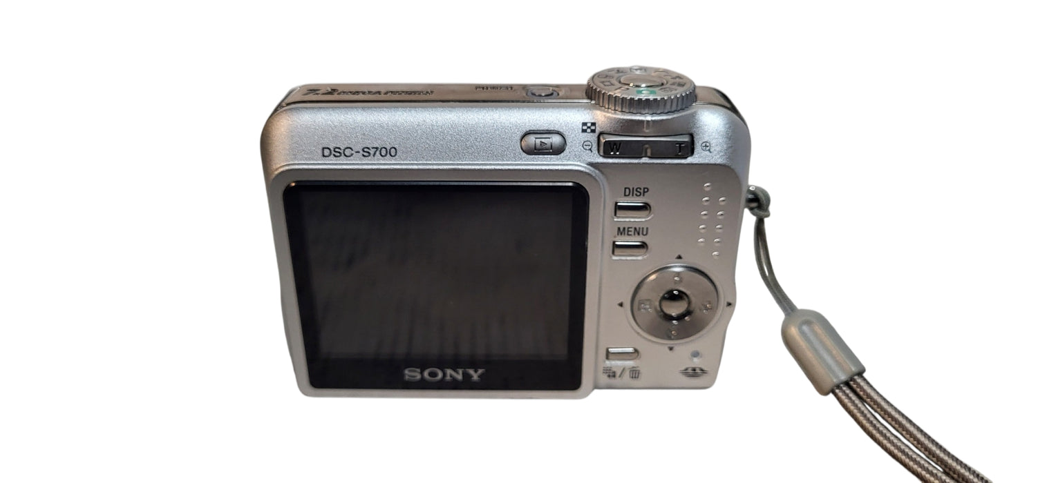 Sony Cyber-shot DSC-S700 7.2MP Digital Camera 3x Optical Zoom Tested Working
