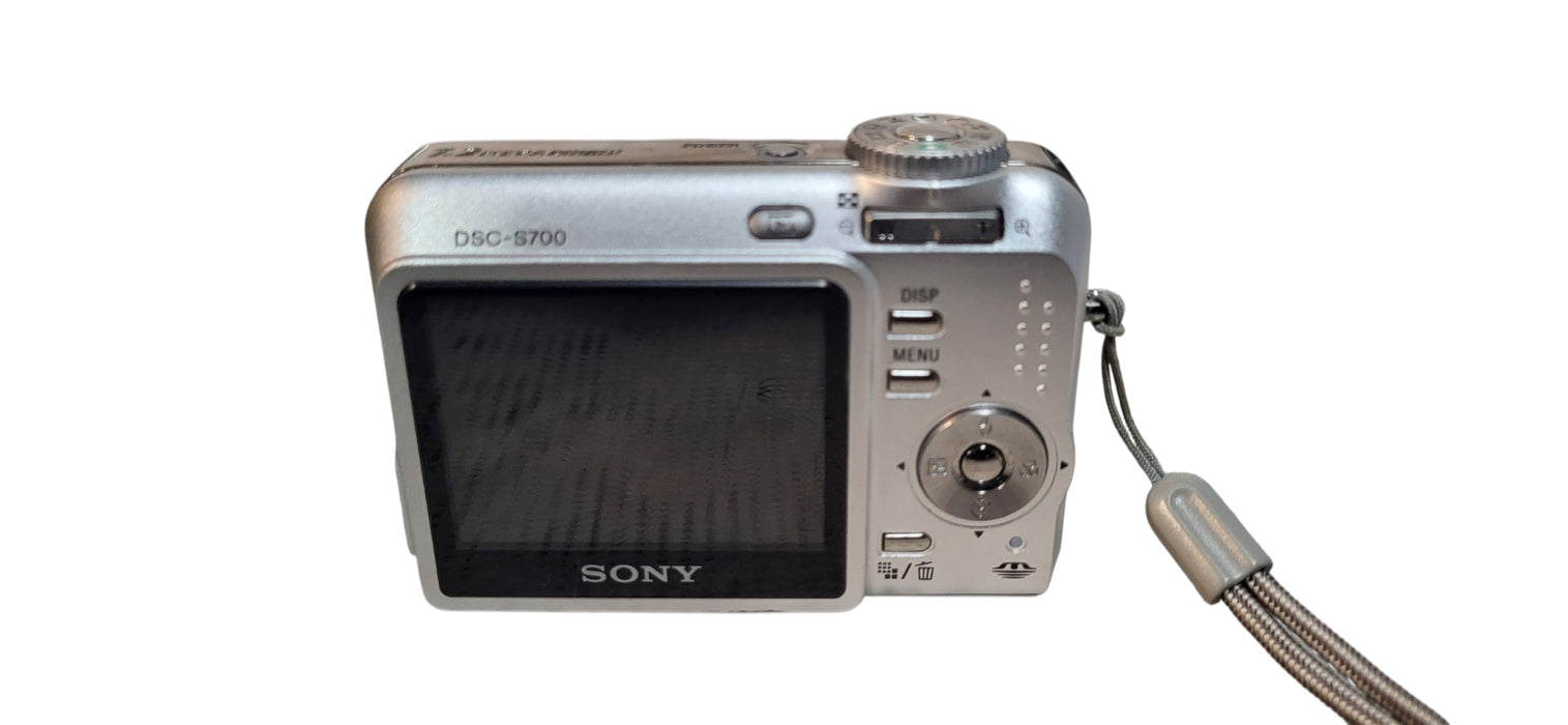 Sony Cyber-shot DSC-S700 7.2MP Digital Camera 3x Optical Zoom Tested Working