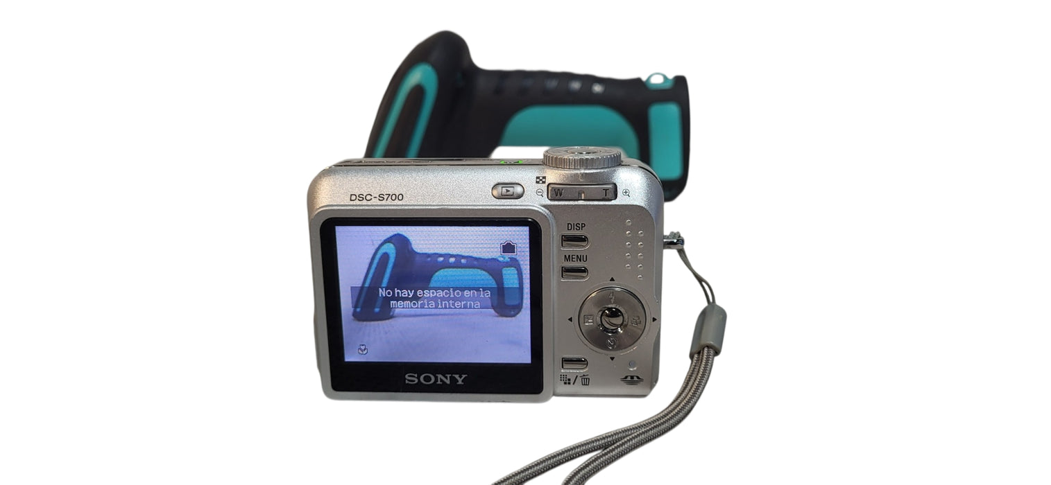 Sony Cyber-shot DSC-S700 7.2MP Digital Camera 3x Optical Zoom Tested Working