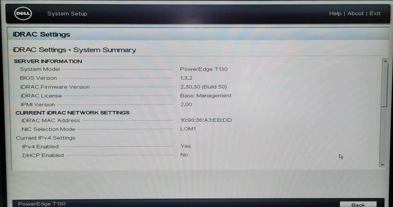 Dell PowerEdge T130 | Xeon E3-1230 v5 @3.40GHz 8GB DDR4 | NO HDD