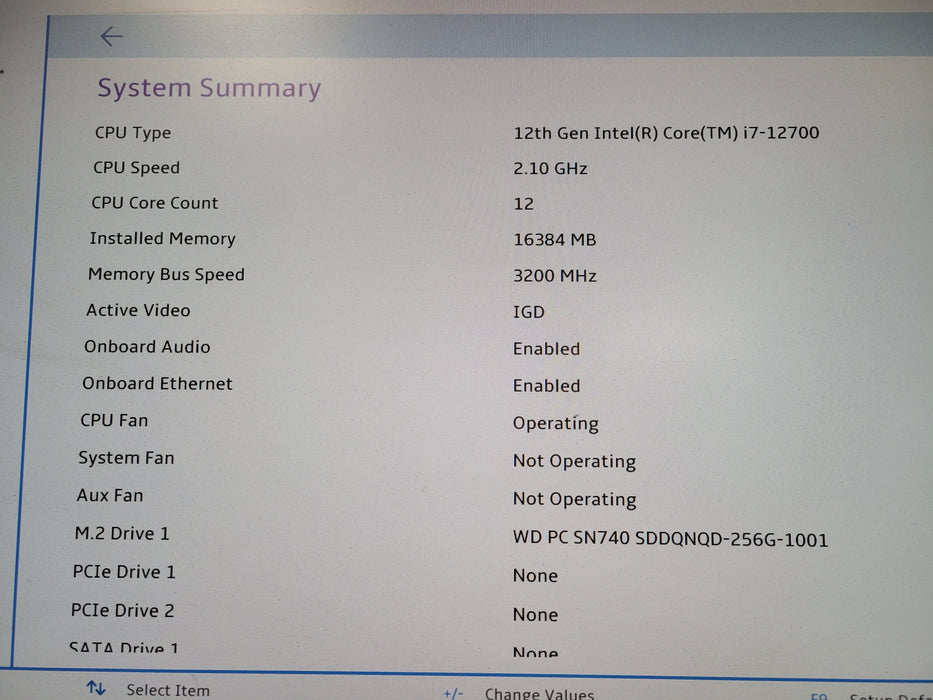 Lenovo ThinkCentre M70s Gen 3 12th Gen SFF i7 - 12700 16GB DDR4 Ram 256GB Nvme