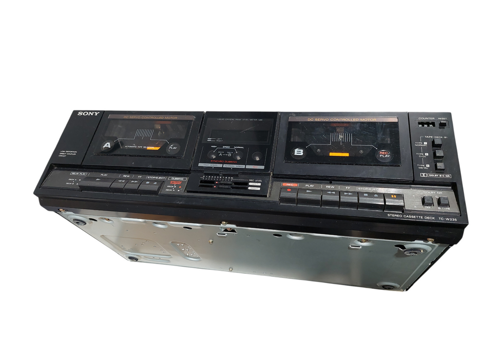 Sony Stereo Cassette Deck Model: TC-W235