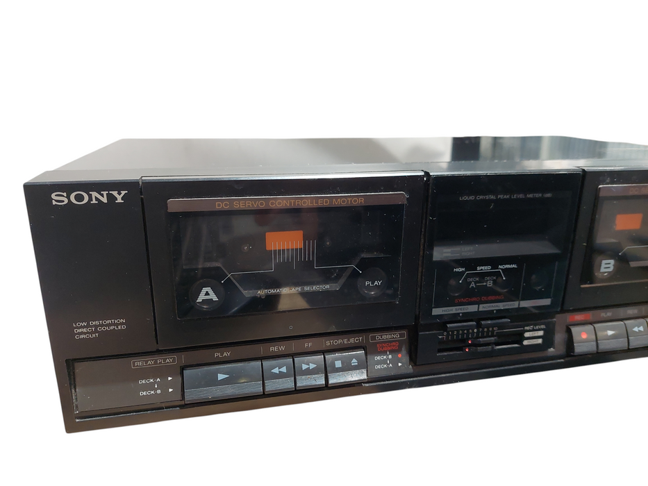 Sony Stereo Cassette Deck Model: TC-W235