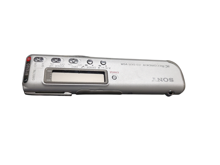 Sony IC Recorder Model: ICD- SX25 V-O-R