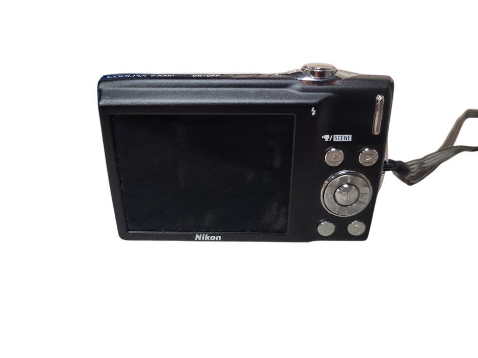 Nikon Coolpix S3000 Digital Camera - 12.0 MP 4x Zoom | READ