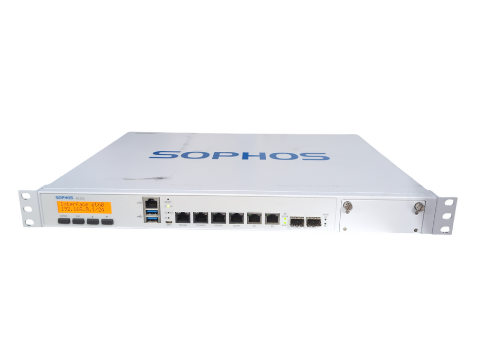 Sophos SG 210 rev.3 Firewall 6 Port Network Security Appliance, READ