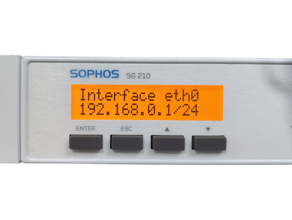 Sophos SG 210 rev.3 Firewall 6 Port Network Security Appliance, READ