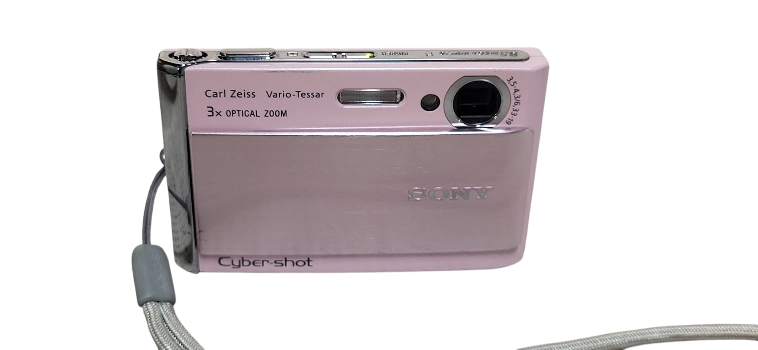 Sony Cyber Shot DSC-T70 Digital Camera 8.1MP 3x Optical Zoom Built-in Flash Pink