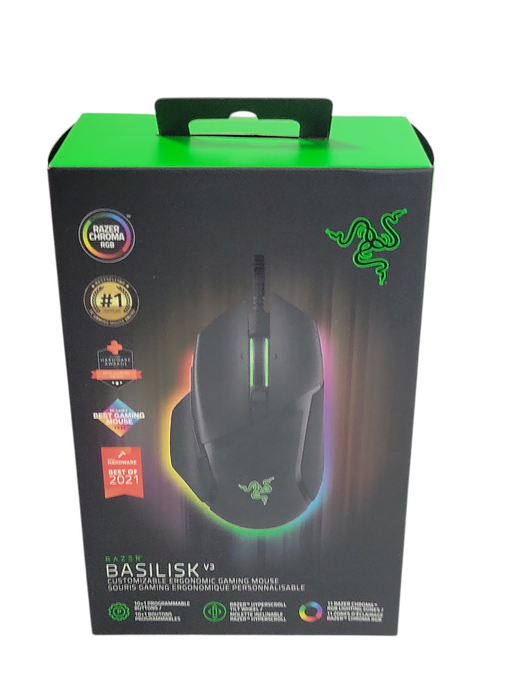 New Razer Basilisk V3 Customizable ergonomic Gaming Mouse