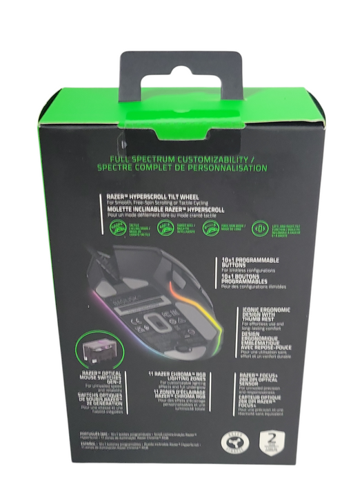 New Razer Basilisk V3 Customizable ergonomic Gaming Mouse