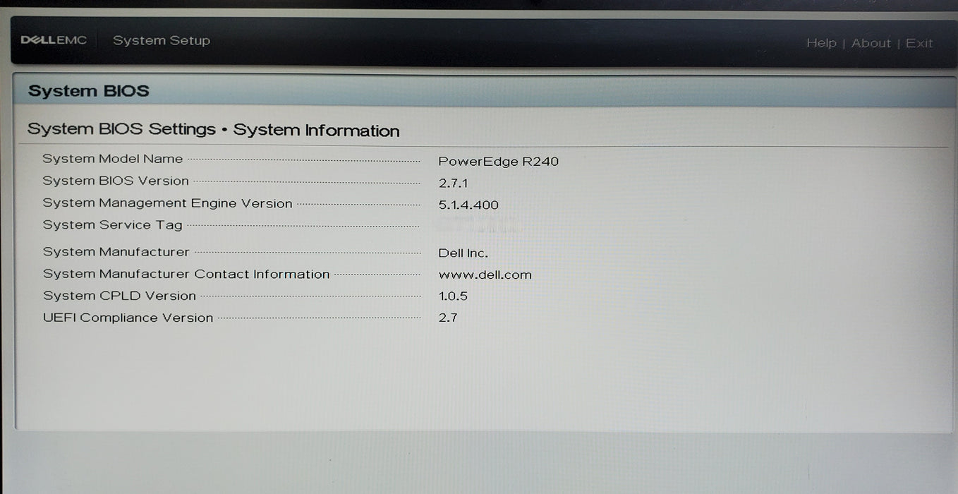 Dell PowerEdge R240 - 1x Xeon E-2224, 16GB DDR4, H330 - No HDD
