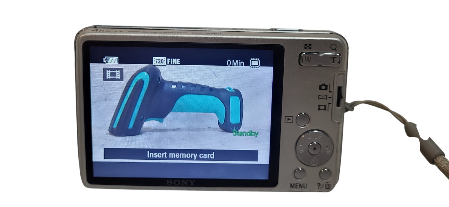 SONY Cyber-Shot DSC-W560 14.1MP Compact Digital Camera Optical Zoom Carl | READ