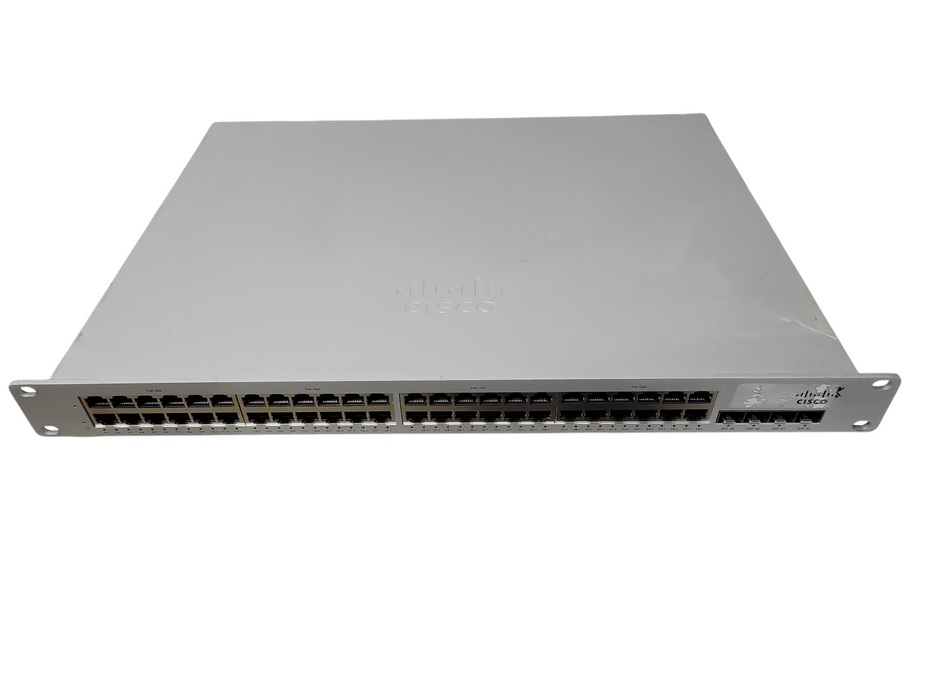 Cisco Meraki MS210-48LP 48x 1GbE PoE+ Switch Cloud Managed UNCLAIMED