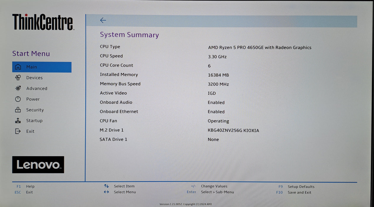 Lenovo ThinkCentre M75q Gen 2 | Ryzen 5 PRO 4650GE, 16GB DDR4, 256GB NVMe, Wi-Fi
