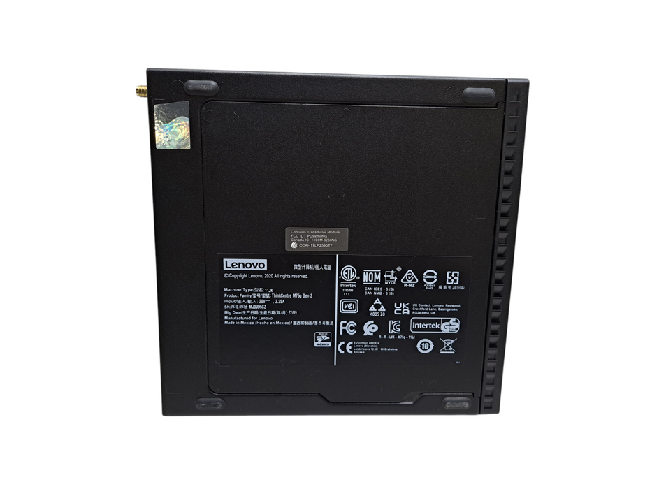 Lenovo ThinkCentre M75q Gen 2 | Ryzen 5 PRO 4650GE, 16GB DDR4, 256GB NVMe, Wi-Fi