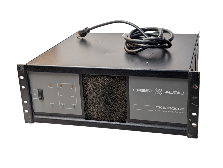 Crest Audio CKS1600-2 Professional Audio Power Amplifier 800W @ 8Ohms