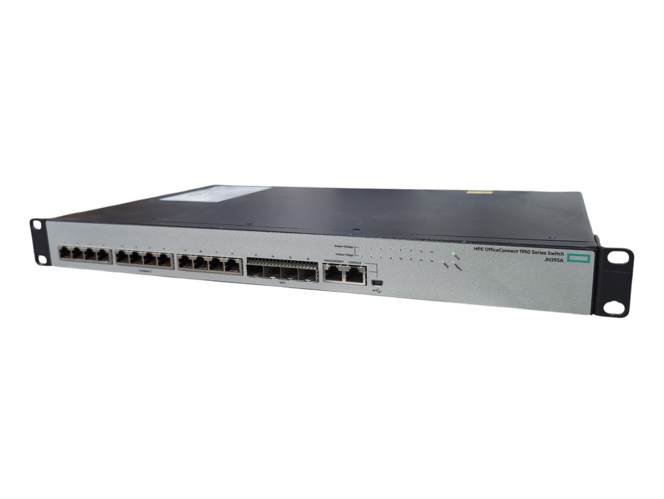 HPE OfficeConnect JH295A 12x RJ-45 10Gb 4x SFP+ 10Gb Ethernet Switch