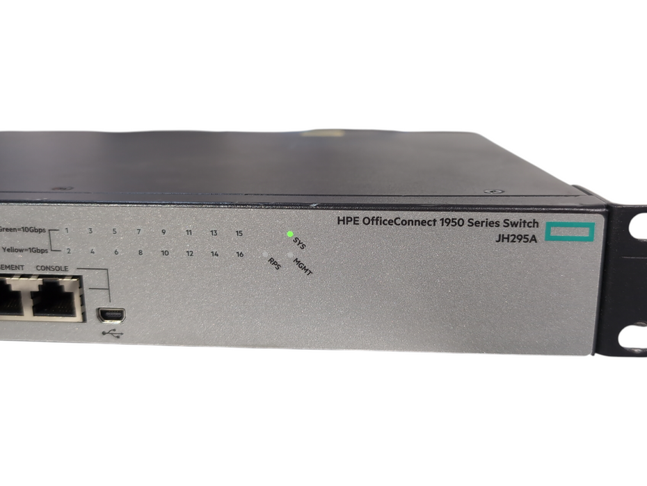HPE OfficeConnect JH295A 12x RJ-45 10Gb 4x SFP+ 10Gb Ethernet Switch
