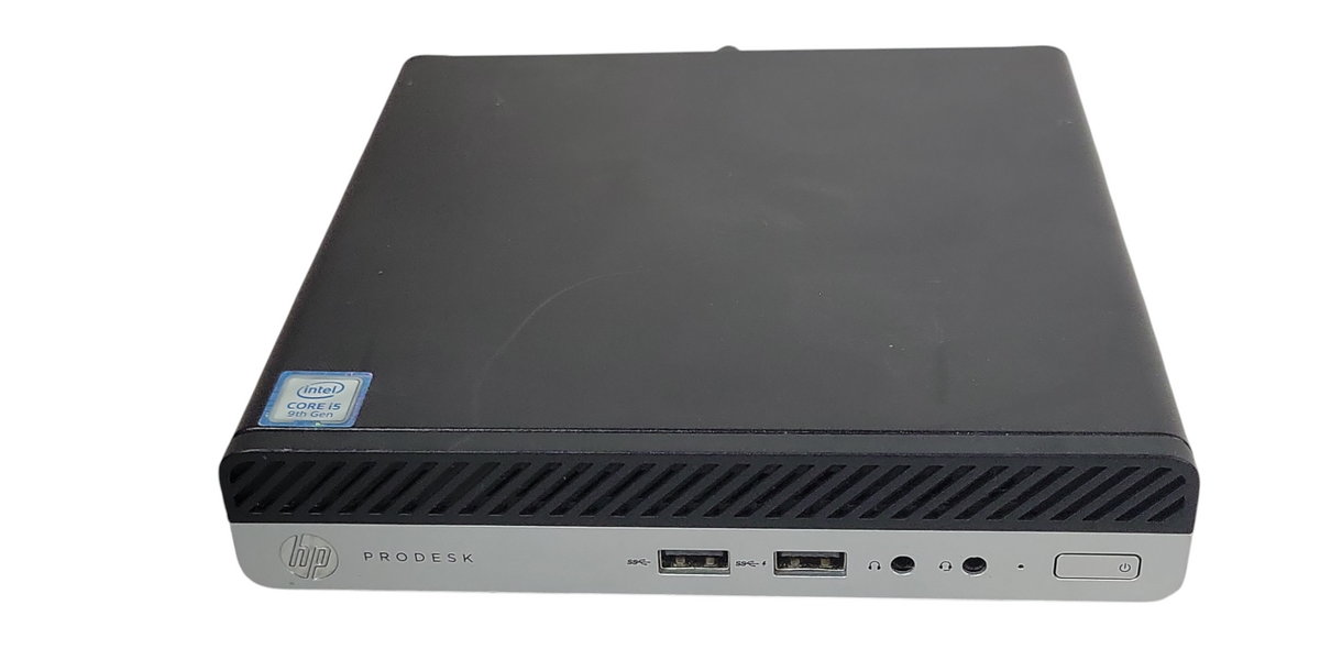 HP ProDesk 400 G5 DM, Core I5-9500T 2.20GHz, 8GB DDR4, 256GB NVMe HP ProDesk 400 G5 DM, Core I5-9500T 2.20GHz, 8GB DDR4, 256GB NVMe