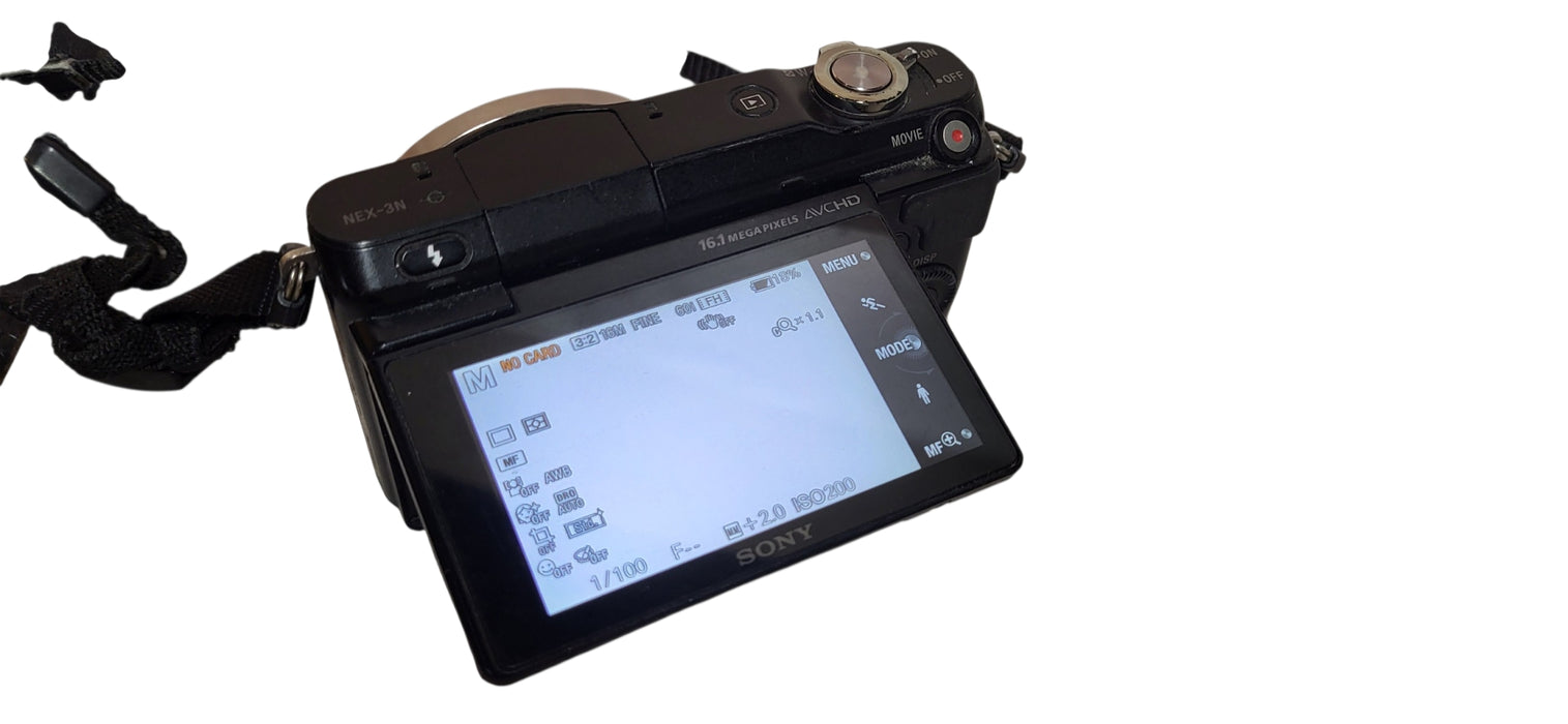 SONY  NEX-3N mirrorless Digital Camera 16.10 MP | No Lens, No Battery