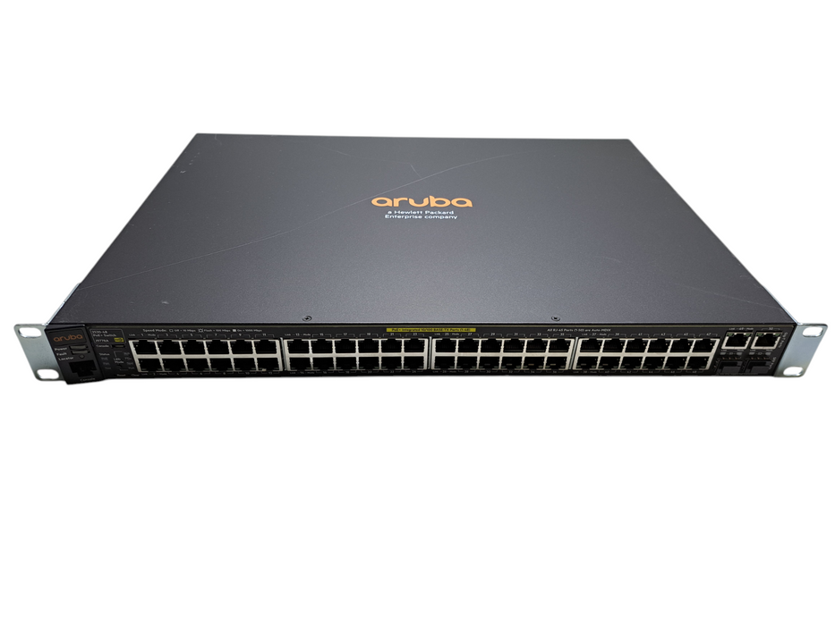 Aruba J9778A 2530-48 PoE+ | 48-Port 10/100 PoE+ 4-Port SFP Network Switch