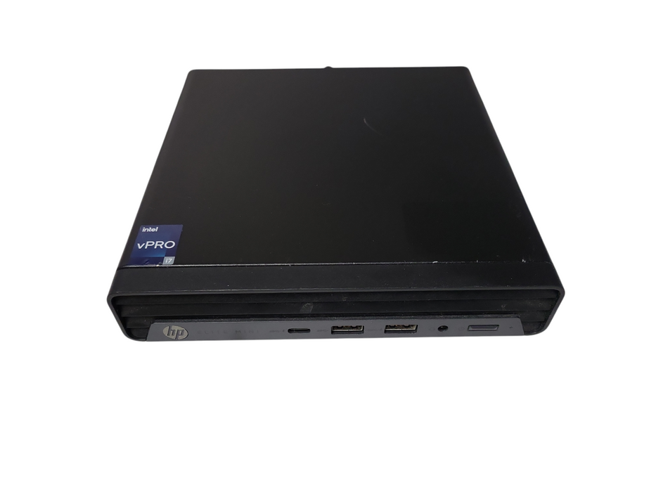 HP Elite Mini 800 G9 PC | Intel Core i7-12700T, 16GB DDR5, 256GB NVMe, Wi-Fi