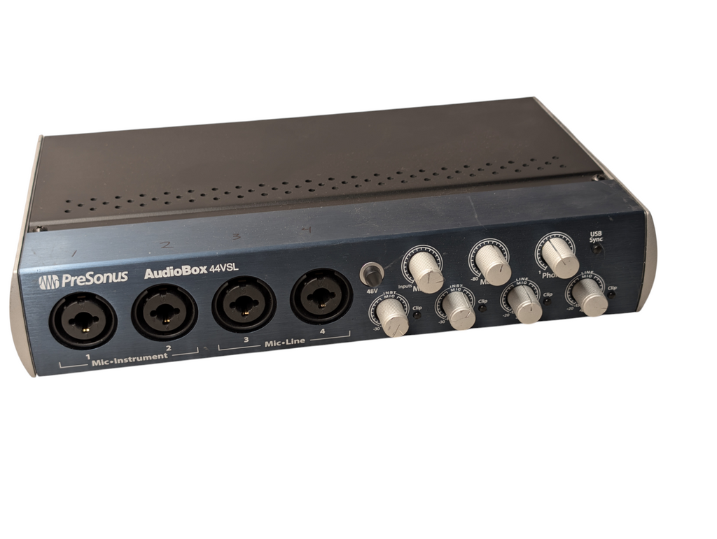 PreSonus AudioBox 44VSL オーディオIF 動作品 PreSonus AudioBox 44VSL USB Desktop Audio Interface — retail.era