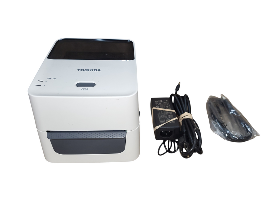 Toshiba B-FV4D-TS14-QQ-R Direct Thermal Desktop Barcode Label Printer