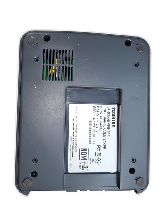 Toshiba B-FV4D-TS14-QQ-R Direct Thermal Desktop Barcode Label Printer