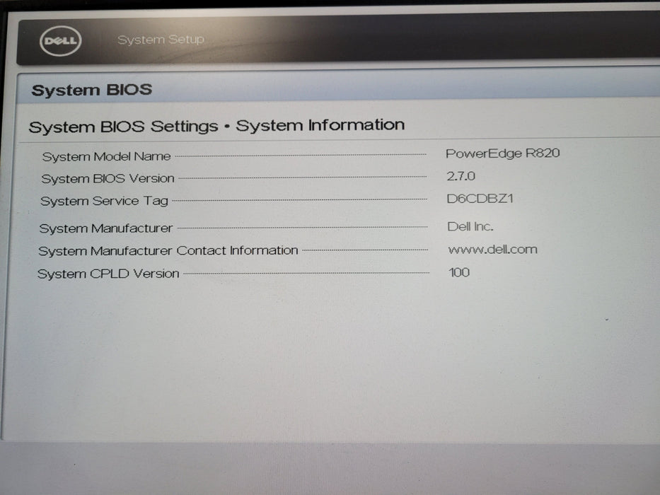 DELL PowerEdge R820 2.5" 2x E5-4620 0 @ 2.2GHz 192GB DDR3 H710 2x 1100W PSU