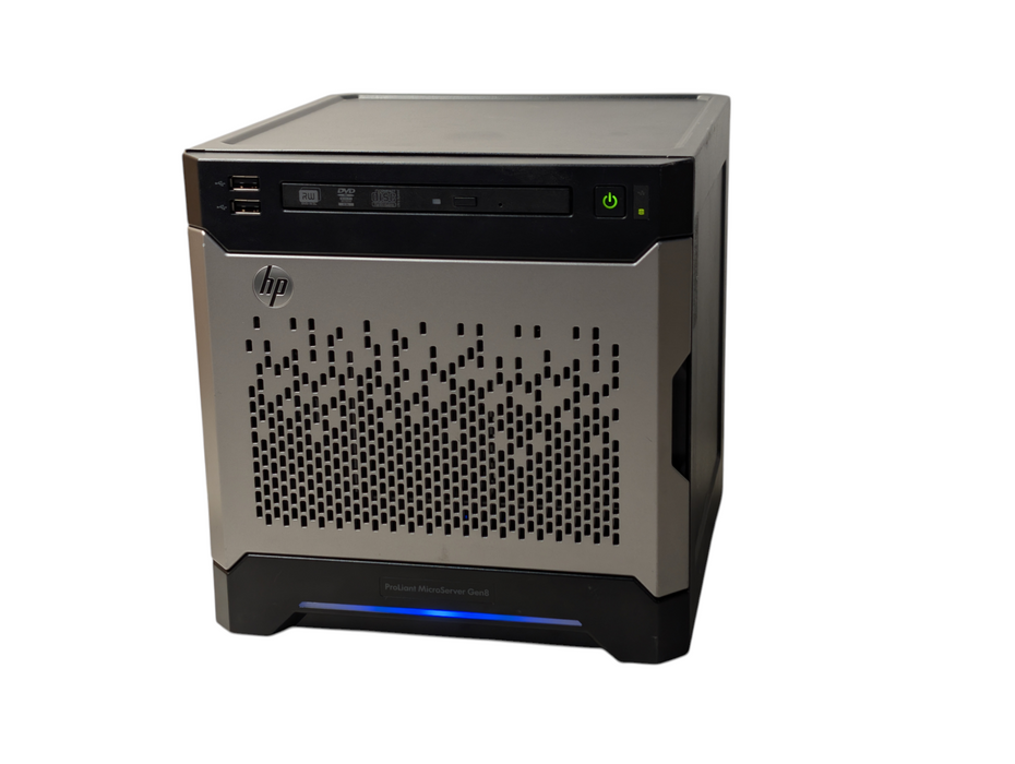 HP ProLiant MicroServer Gen8 Intel Pentium G2020T 8GB RAM 4x 2TB HDDs