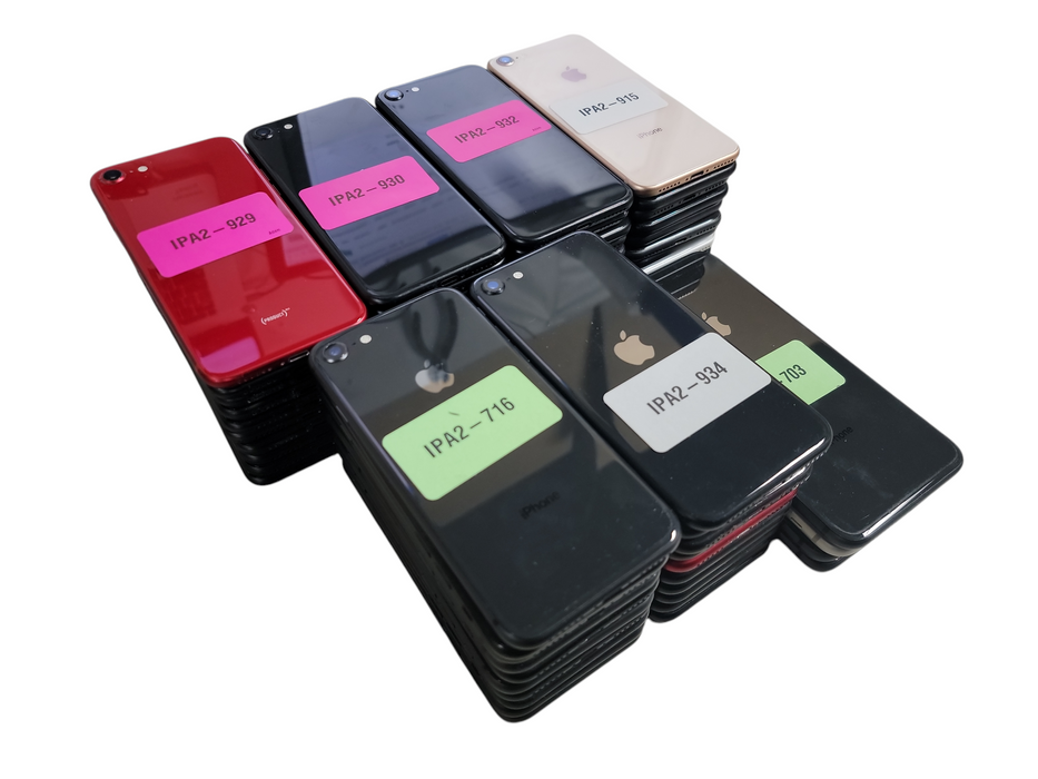 Lot of 64x Apple iPhone's [A18xx - A22xx | B Condition][IPA2-16]