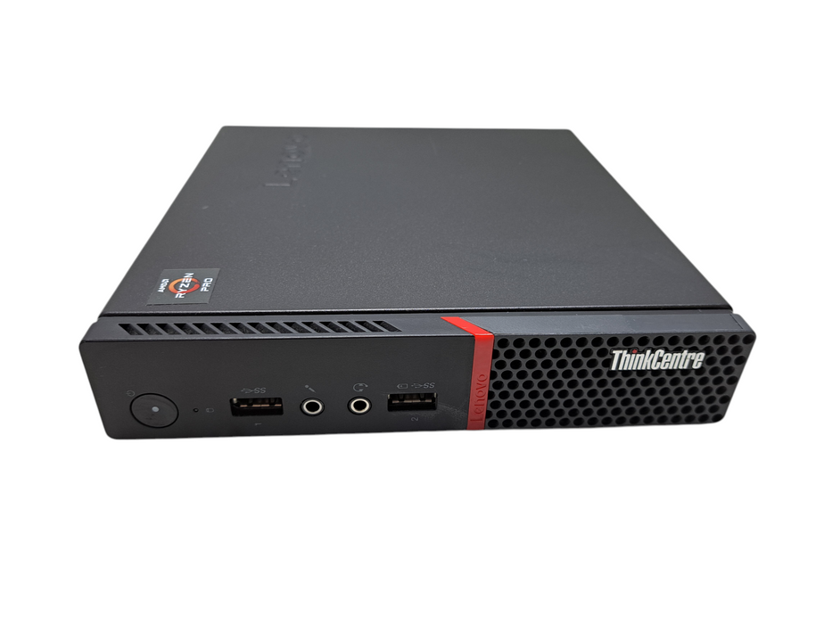 Lenovo ThinkCentre M715q | AMD Ryzen 5 PRO 2400GE, 8GB DDR4, 256GB NVMe, Wi-Fi